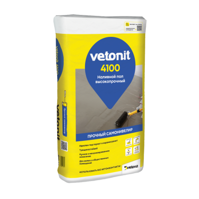 Пол наливной ветонит 4100  20кг (54шт/палл) (фото)