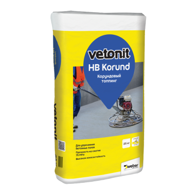 Вебер.ветонит ШБ  Корунд, 25 кг (фото)